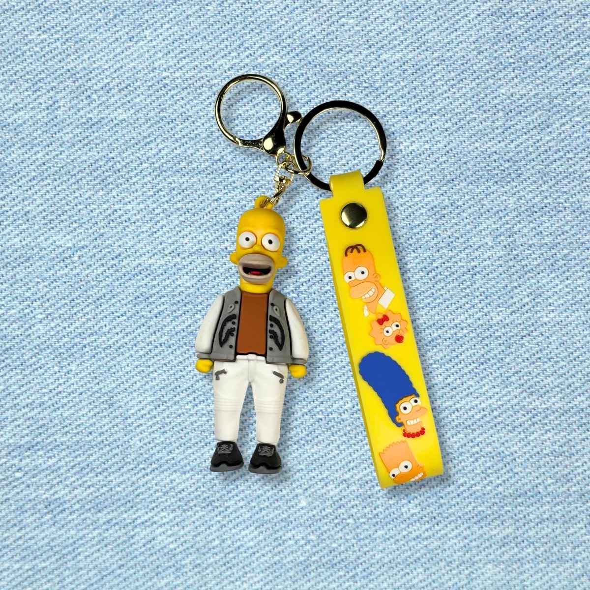 Llavero de goma Homero