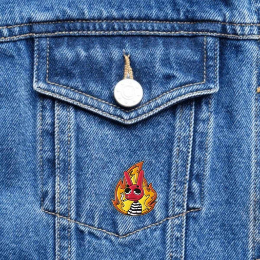 Pin Bodoque caricatura