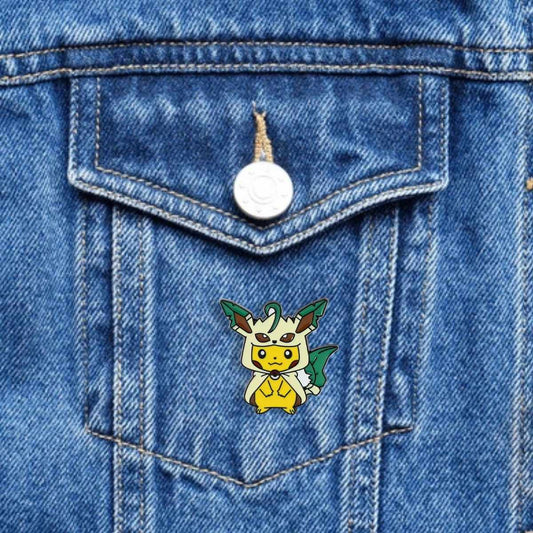 Pin Pikachu Leafeon