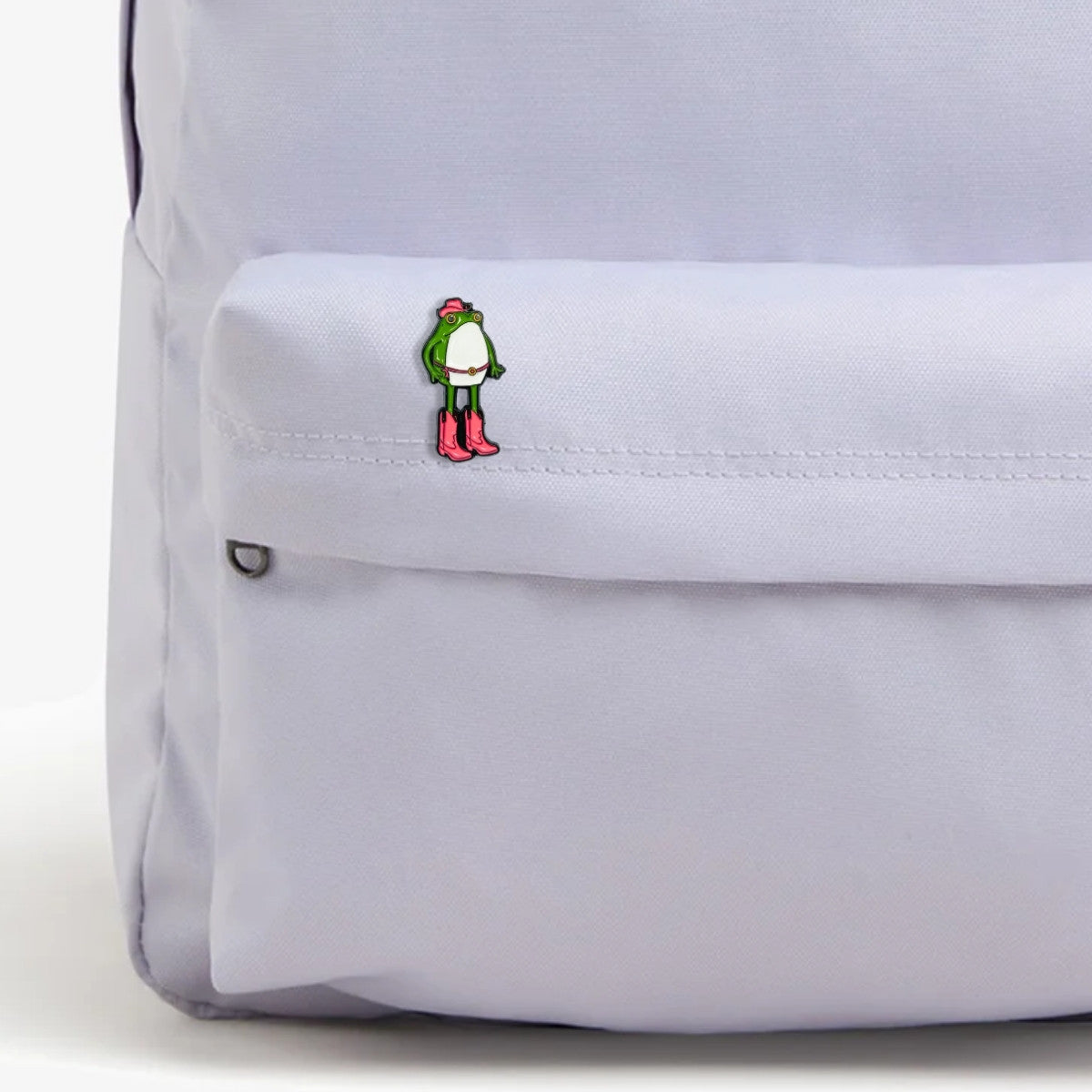 Pin Rana Vaquera con Sombrero y Botas