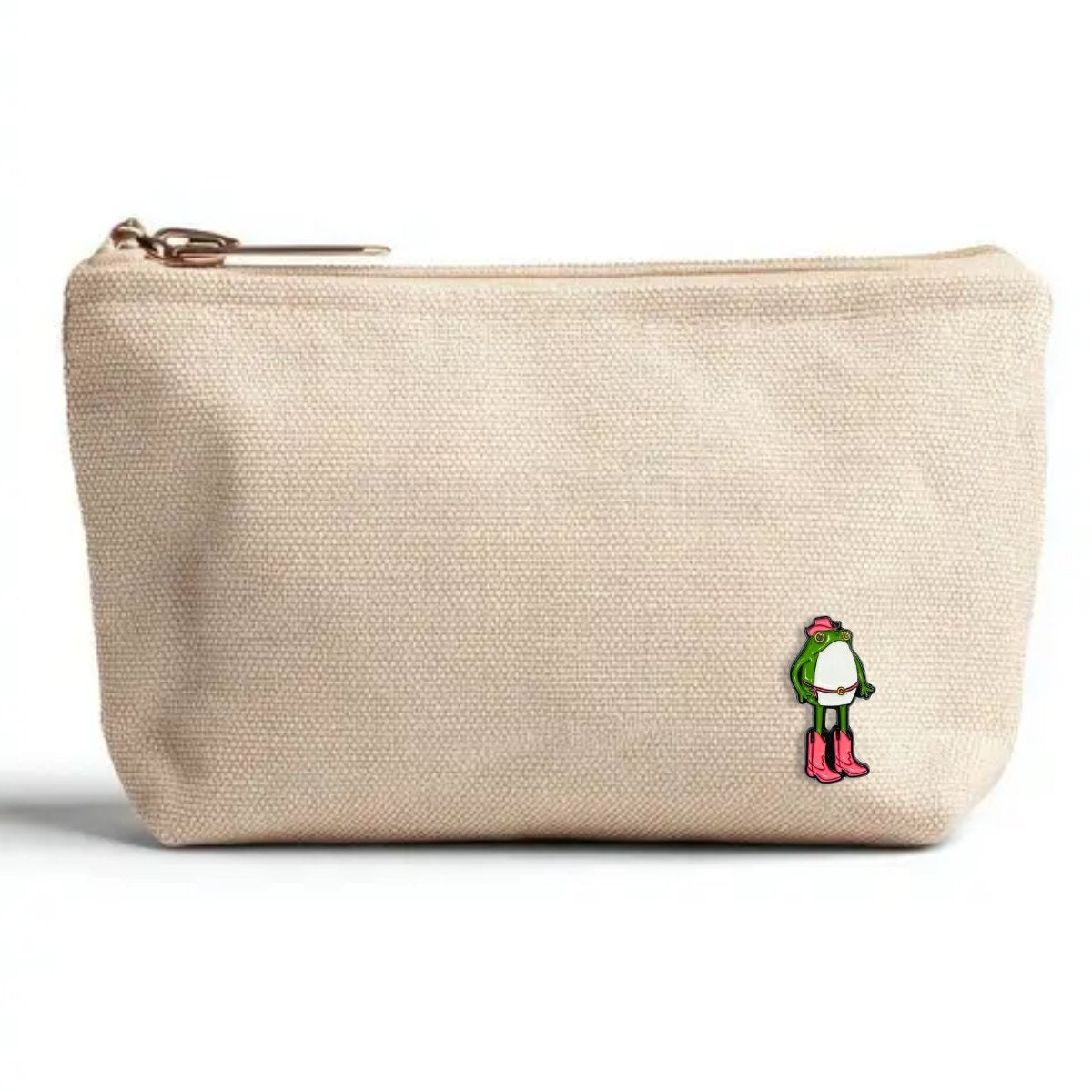 Pin Rana Vaquera con Sombrero y Botas