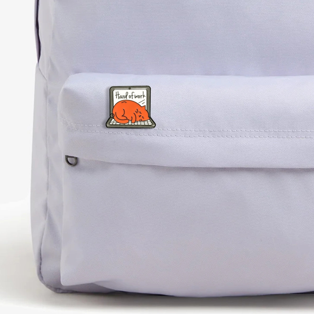 Pin Gatito Hard of Work