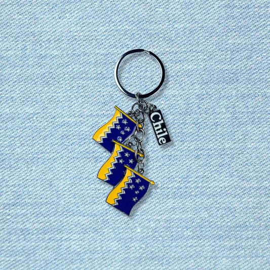 Llavero Bandera de Magallanes