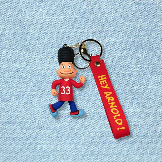 Llavero de goma Hey Arnold Gerald