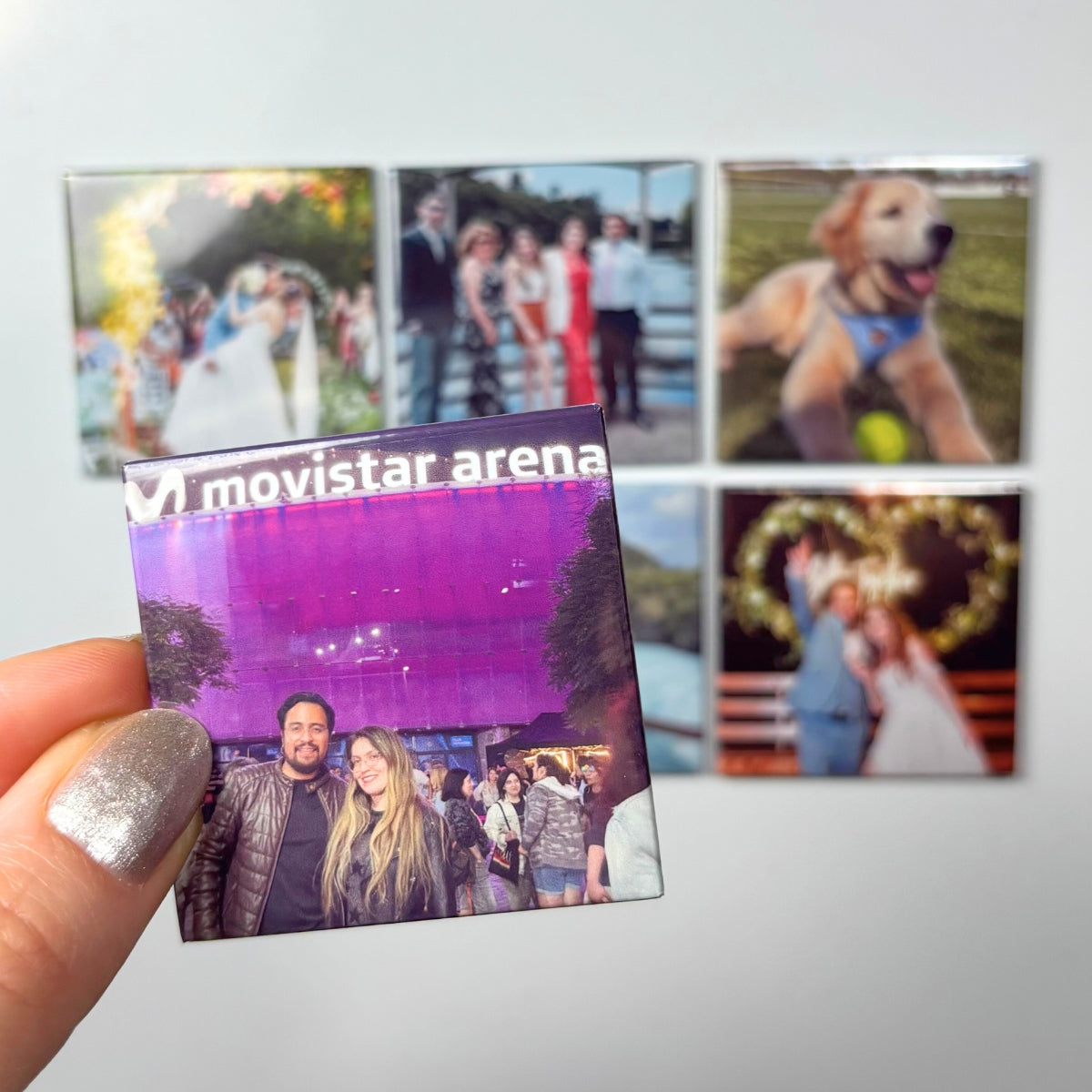 Pack 6 Magnéticos Personalizados 5x5cm