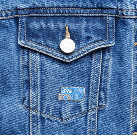 Pin 3% Human 97% Stress