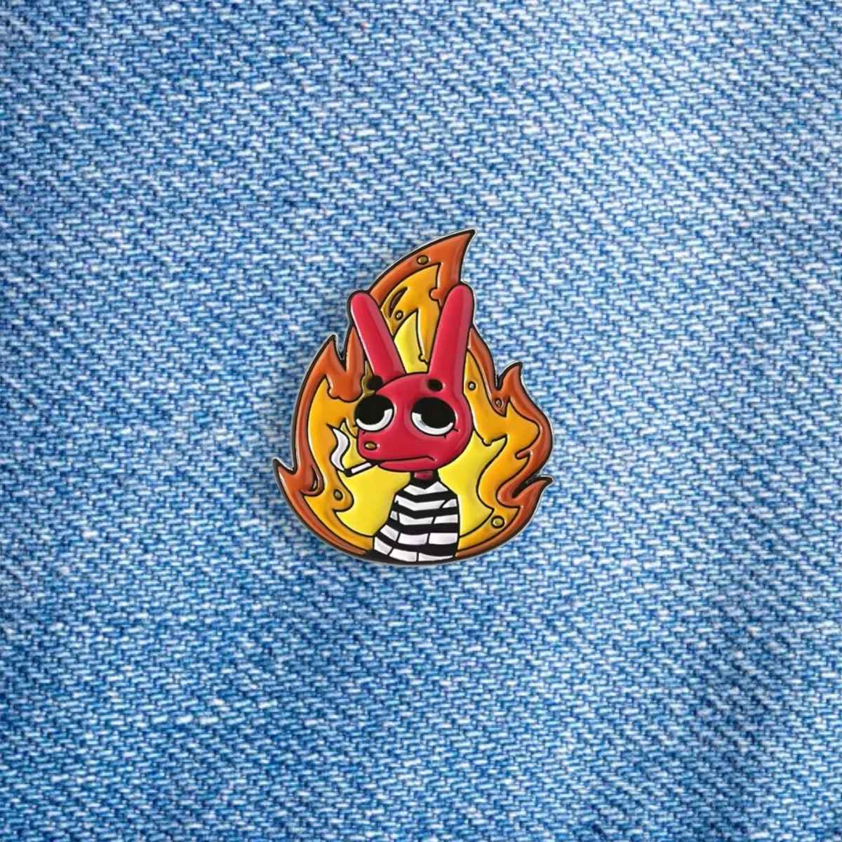 Pin Bodoque caricatura