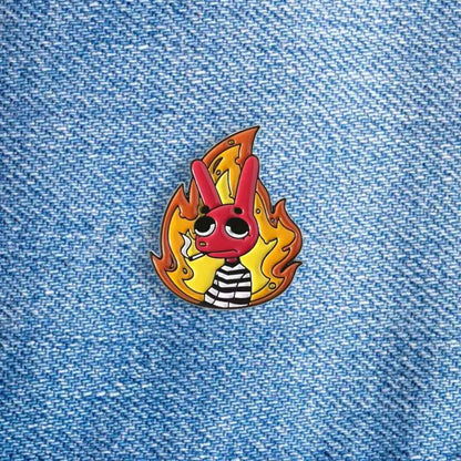 Pin Bodoque caricatura