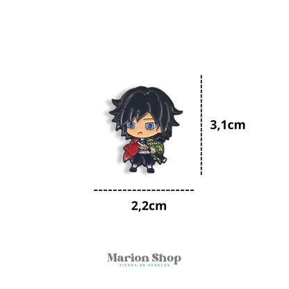 Pin Giyu Tomioka –  Demon Slayer: Kimetsu no Yaiba