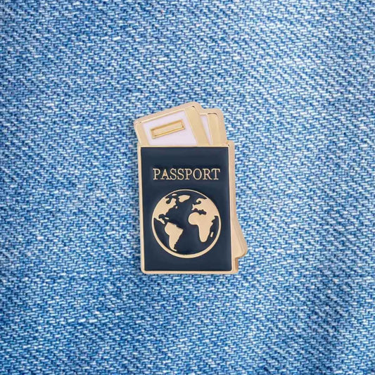 Pin Pasaporte de Viaje