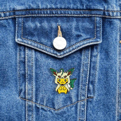 Pin Pikachu Leafeon