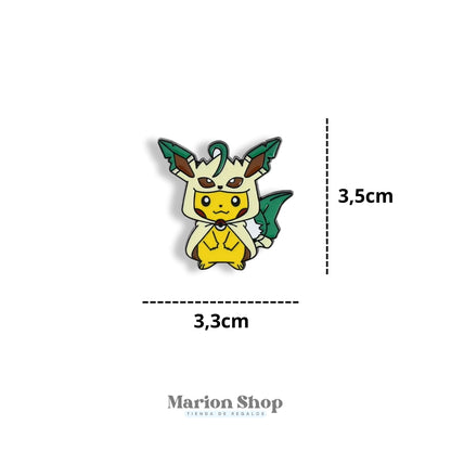 Pin Pikachu Leafeon