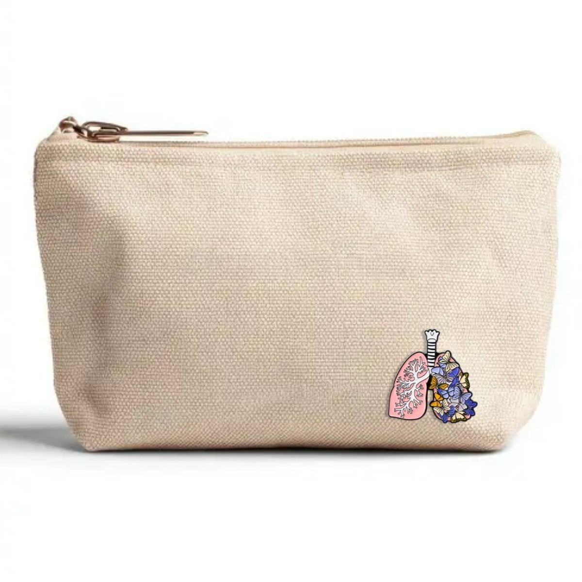 Pin Pulmones con Mariposas