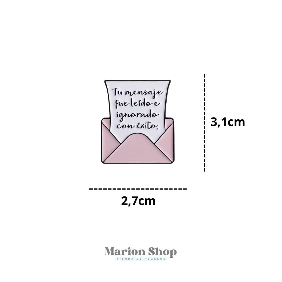 Pin Tu mensaje fue leído e ignorado con éxito
